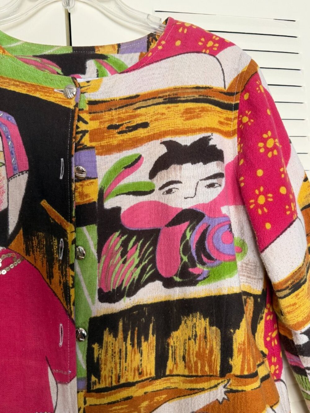 Vintage Brownstone Studio Lined Wearable-Art Jacket* - Picture 4 of 11